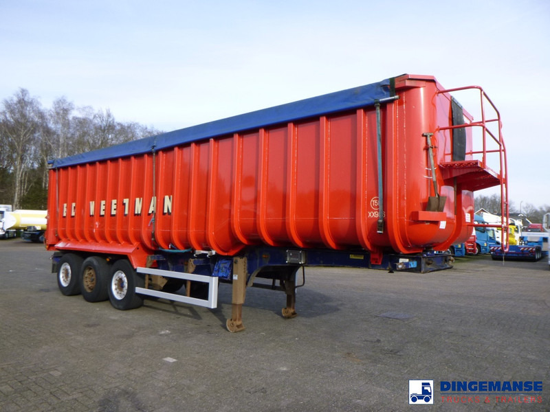 Fruehauf Tipper trailer alu 52 m3 + tarpaulin - Semi-reboque basculante: foto 2 Fruehauf Tipper trailer alu 52 m3 + tarpaulin - Semi-reboque basculante: foto 2