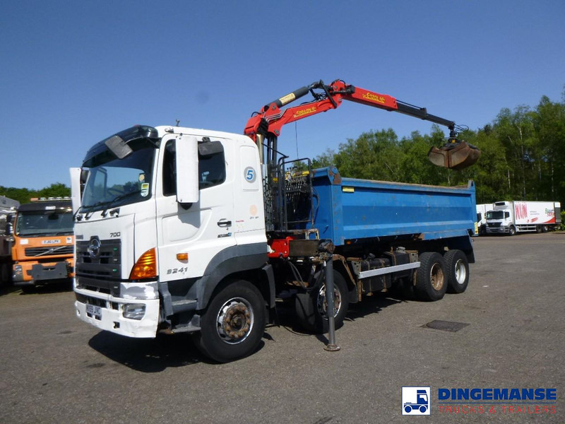 Hino FY1EUKA RHD + Palfinger E120L + grapple - Camião grua: foto 5 Hino FY1EUKA RHD + Palfinger E120L + grapple - Camião grua: foto 5