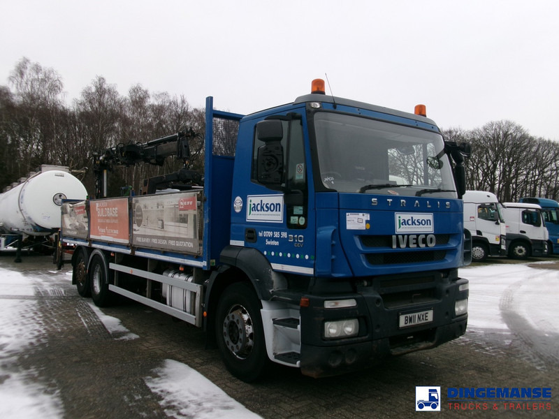 Camião grua Iveco Stralis 310 EEV 6x2 RHD + Atlas 120.2E: foto 6
