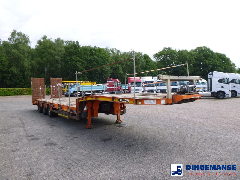 KING 3-axle semi-lowbed trailer 44T + ramps - Semi-reboque baixa: foto 2 KING 3-axle semi-lowbed trailer 44T + ramps - Semi-reboque baixa: foto 2