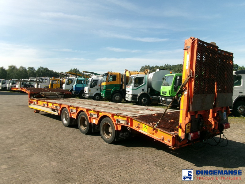 KING 3-axle semi-lowbed trailer 44T + ramps - Semi-reboque baixa: foto 3 KING 3-axle semi-lowbed trailer 44T + ramps - Semi-reboque baixa: foto 3