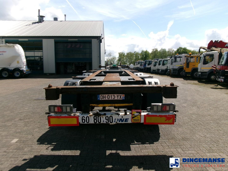 Semi-reboque transportador de contêineres/ Caixa móvel Krone 3-axle container trailer 20-30-40-45 ft DA08LNA: foto 6
