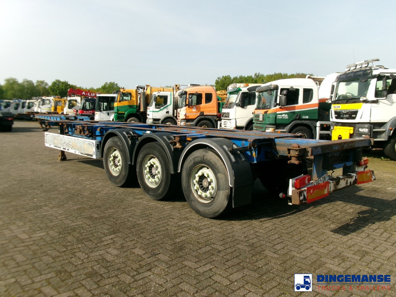 Krone 3-axle container trailer 20-30-40-45 ft SDC27 - Semi-reboque transportador de contêineres/ Caixa móvel: foto 3 Krone 3-axle container trailer 20-30-40-45 ft SDC27 - Semi-reboque transportador de contêineres/ Caixa móvel: foto 3