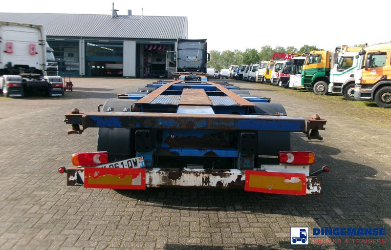 Krone 3-axle container trailer 20-30-40-45 ft SDC27 - Semi-reboque transportador de contêineres/ Caixa móvel: foto 5 Krone 3-axle container trailer 20-30-40-45 ft SDC27 - Semi-reboque transportador de contêineres/ Caixa móvel: foto 5