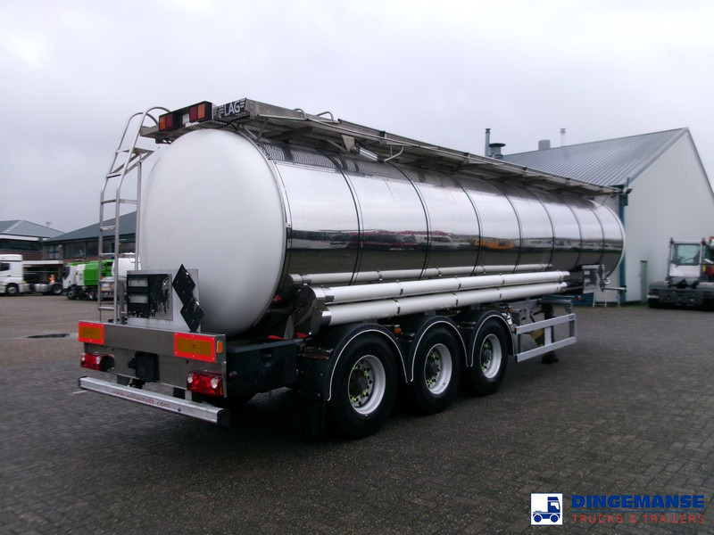 LAG Chemical tank inox L4BH 30 m3 / 1 comp + pump - Semirreboque tanque: foto 4 LAG Chemical tank inox L4BH 30 m3 / 1 comp + pump - Semirreboque tanque: foto 4