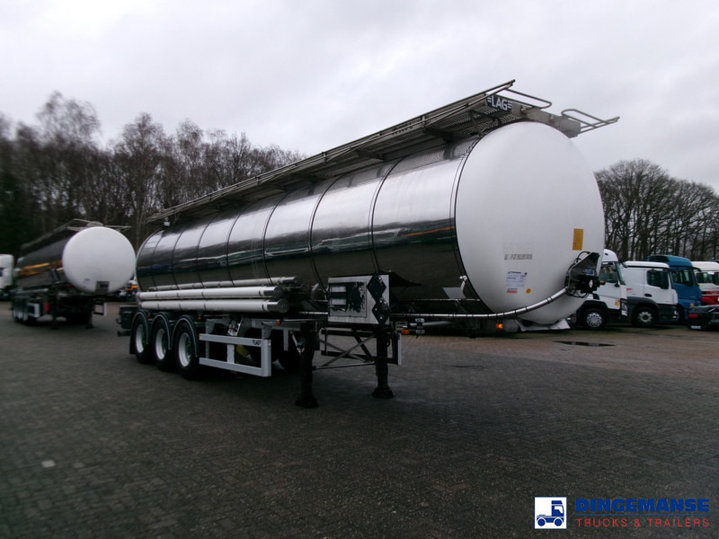 LAG Chemical tank inox L4BH 30 m3 / 1 comp + pump - Semirreboque tanque: foto 2 LAG Chemical tank inox L4BH 30 m3 / 1 comp + pump - Semirreboque tanque: foto 2