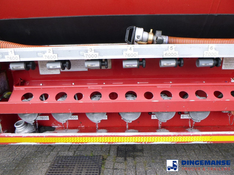 Semirreboque tanque Lakeland Fuel tank alu 42.8 m3 / 6 comp + pump: foto 7