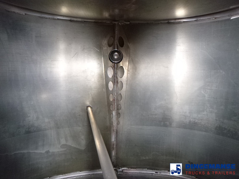 Semirreboque tanque Lakeland Fuel tank alu 42.8 m3 / 6 comp + pump: foto 10