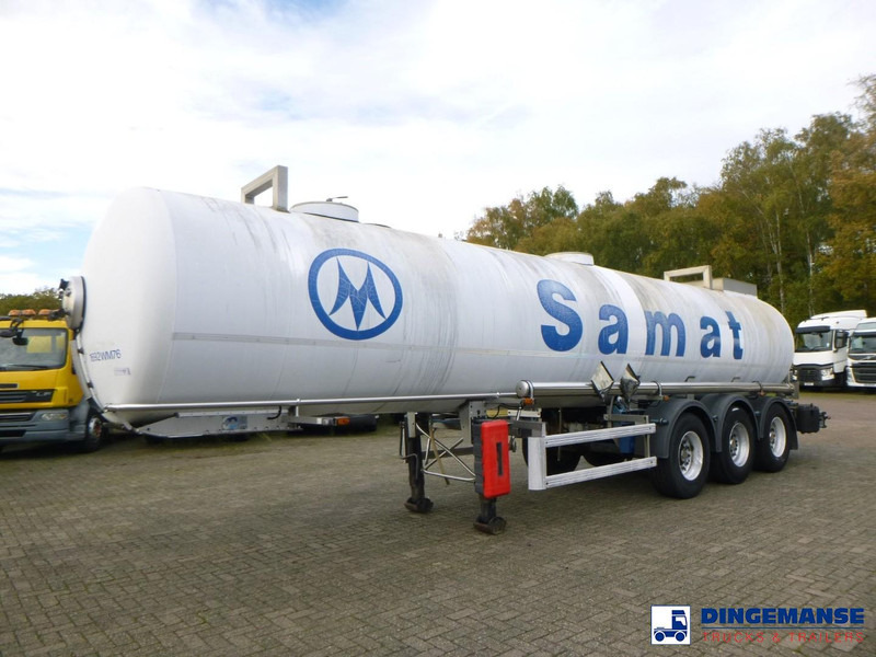 MAISONNEUVE Chemical ACID tank inox L4BH 22.4 m3 / 1 comp (caustic soda) - Semirreboque tanque: foto 1 MAISONNEUVE Chemical ACID tank inox L4BH 22.4 m3 / 1 comp (caustic soda) - Semirreboque tanque: foto 1
