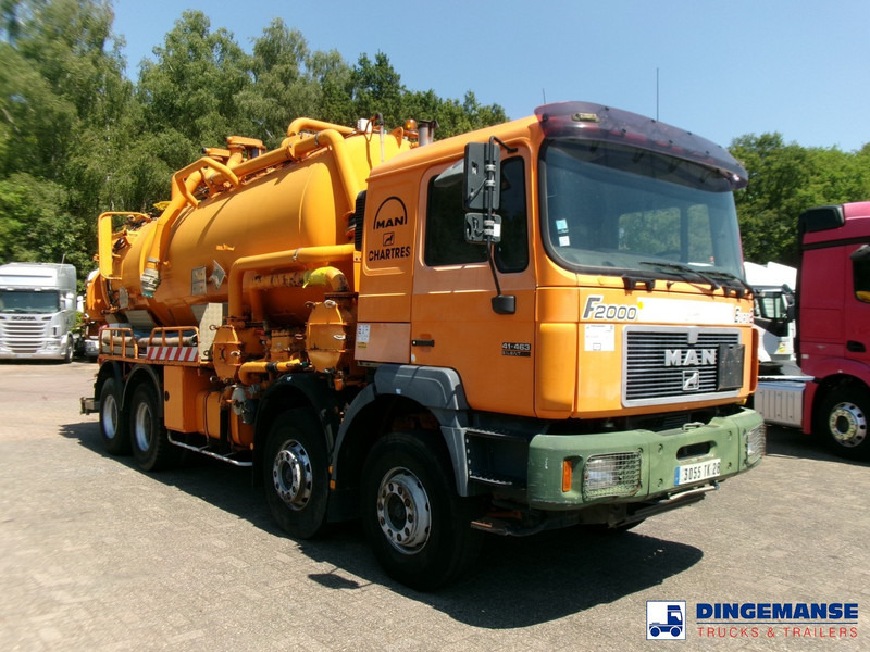 MAN 41.463 8x4 Euro 2 vacuum tank ADR 15 m3 / 2 comp - Caminhão limpa fossa: foto 2 MAN 41.463 8x4 Euro 2 vacuum tank ADR 15 m3 / 2 comp - Caminhão limpa fossa: foto 2