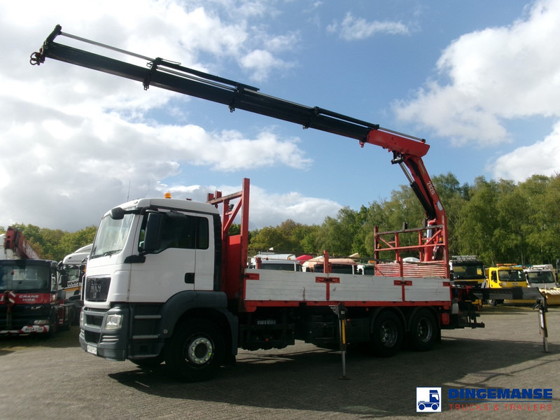 MAN TGS 26.320 6X4 RHD + HMF 2820 K4 - Camião grua: foto 1 MAN TGS 26.320 6X4 RHD + HMF 2820 K4 - Camião grua: foto 1