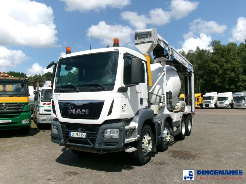 MAN TGS 32.360 8X4 Euro 6 Imer belt mixer 9 m3 - Camião betoneira: foto 1 MAN TGS 32.360 8X4 Euro 6 Imer belt mixer 9 m3 - Camião betoneira: foto 1