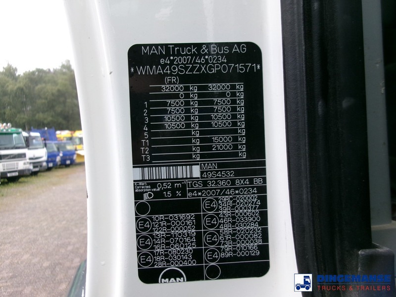 Camião betoneira MAN TGS 32.360 8X4 Euro 6 Imer concrete mixer 9 m3: foto 19
