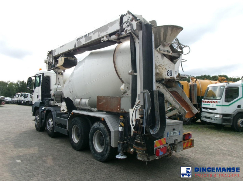 MAN TGS 32.360 8X4 Euro 6 Liebherr concrete mixer 8 m3 + belt - Camião betoneira: foto 3 MAN TGS 32.360 8X4 Euro 6 Liebherr concrete mixer 8 m3 + belt - Camião betoneira: foto 3