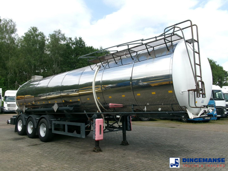 METALOVOUGA Bitumen / heavy oil tank inox 29 m3 / 1 comp - Semirreboque tanque: foto 2 METALOVOUGA Bitumen / heavy oil tank inox 29 m3 / 1 comp - Semirreboque tanque: foto 2