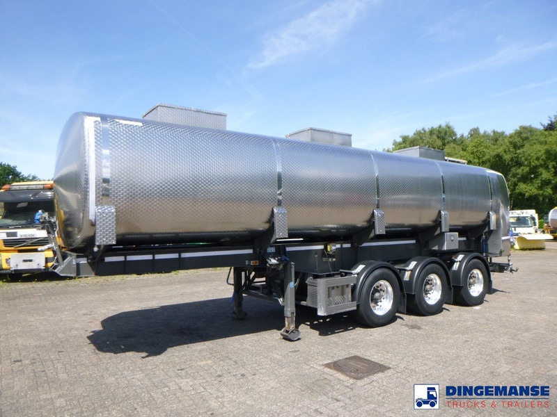 Mafa Food (milk) tank inox 29 m3 / 3 comp + pump - Reboque tanque: foto 1 Mafa Food (milk) tank inox 29 m3 / 3 comp + pump - Reboque tanque: foto 1