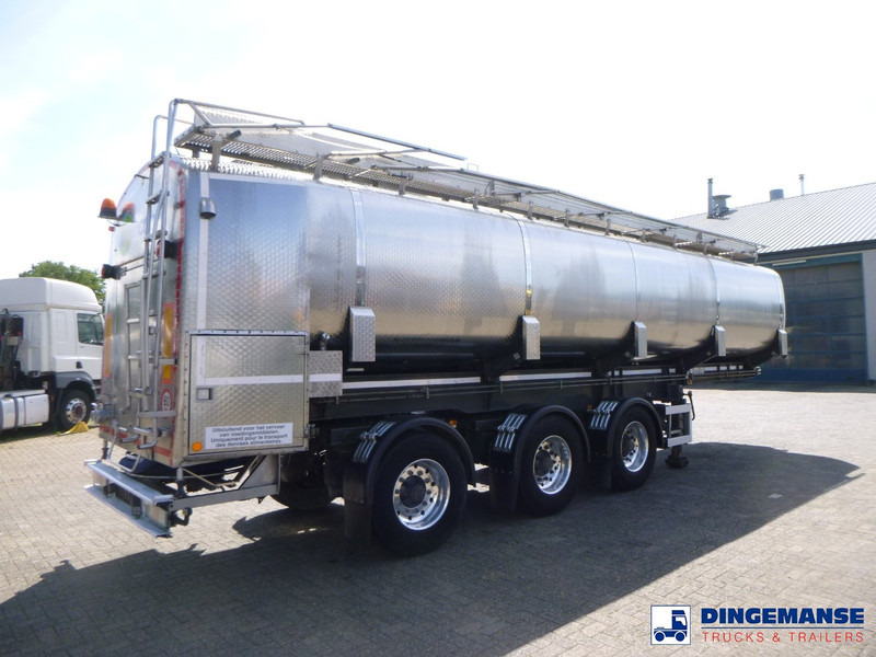 Mafa Food (milk) tank inox 29 m3 / 3 comp + pump - Reboque tanque: foto 4 Mafa Food (milk) tank inox 29 m3 / 3 comp + pump - Reboque tanque: foto 4