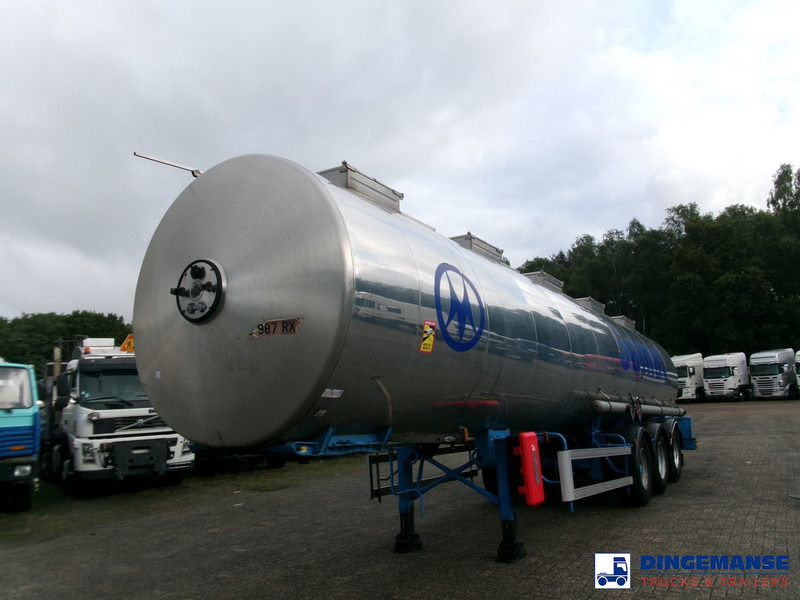 Magyar Chemical tank inox 32.5m3 / 1 comp - Semirreboque tanque: foto 1 Magyar Chemical tank inox 32.5m3 / 1 comp - Semirreboque tanque: foto 1