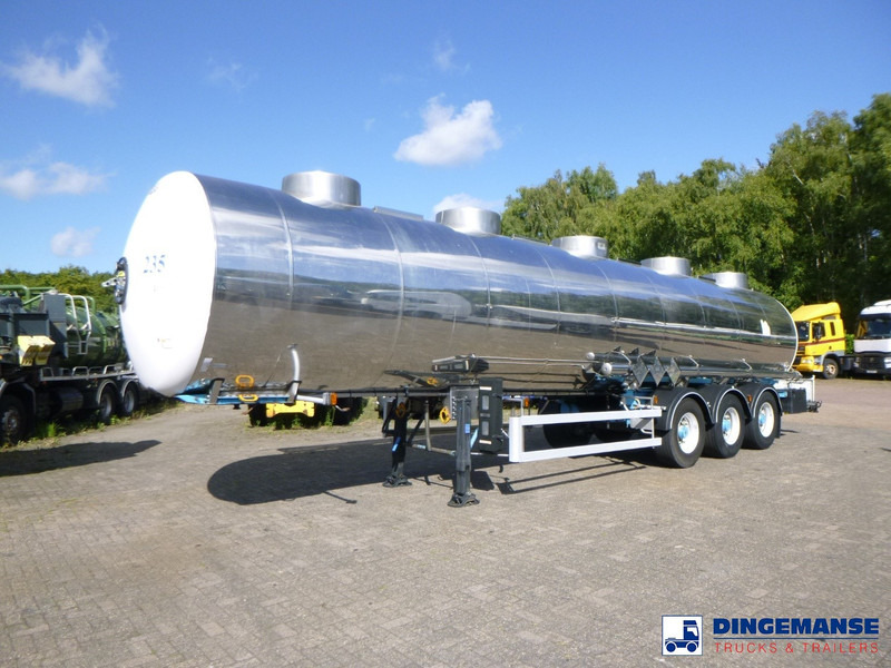 Magyar Chemical tank inox 33 m3 / 1 comp - Semirreboque tanque: foto 1 Magyar Chemical tank inox 33 m3 / 1 comp - Semirreboque tanque: foto 1