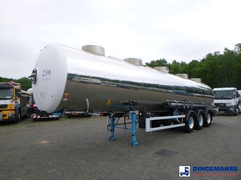 Magyar Chemical tank inox 33 m3 / 1 comp - Semirreboque tanque: foto 1 Magyar Chemical tank inox 33 m3 / 1 comp - Semirreboque tanque: foto 1