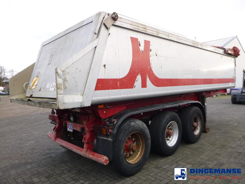 Meierling Tipper trailer alu 21 m3 + tarpaulin - Semi-reboque basculante: foto 3 Meierling Tipper trailer alu 21 m3 + tarpaulin - Semi-reboque basculante: foto 3