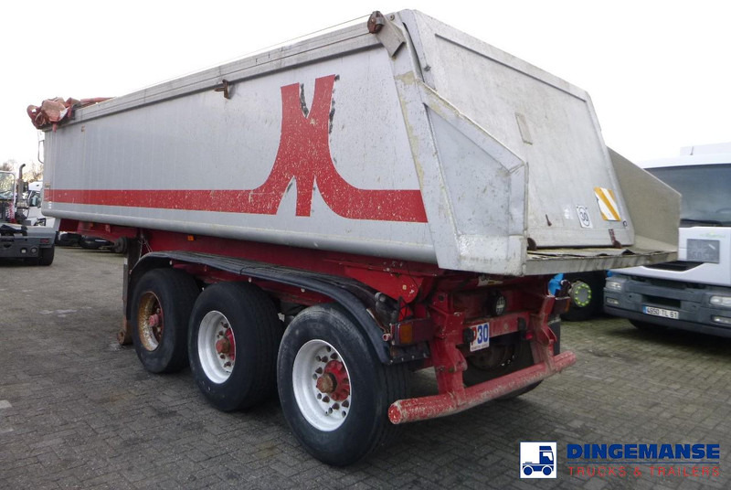 Meierling Tipper trailer alu 21 m3 + tarpaulin - Semi-reboque basculante: foto 4 Meierling Tipper trailer alu 21 m3 + tarpaulin - Semi-reboque basculante: foto 4
