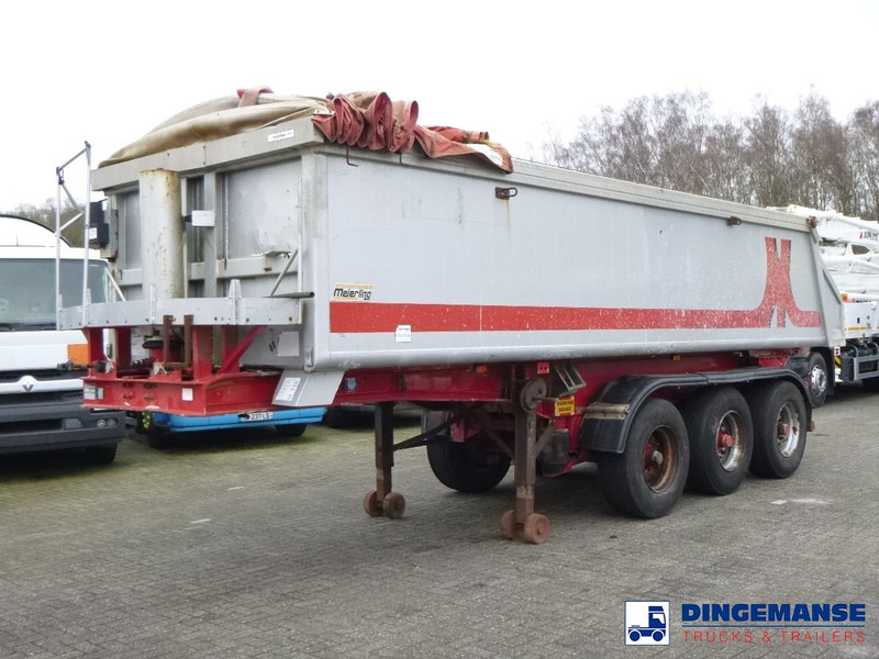 Meierling Tipper trailer alu 21 m3 + tarpaulin - Carrinha basculante: foto 1 Meierling Tipper trailer alu 21 m3 + tarpaulin - Carrinha basculante: foto 1