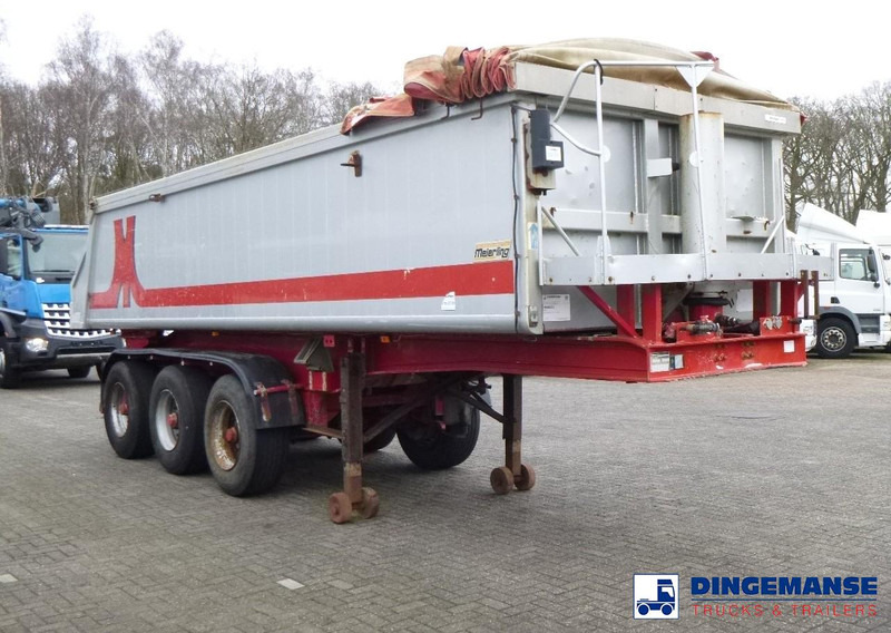 Meierling Tipper trailer alu 21 m3 + tarpaulin - Semi-reboque basculante: foto 2 Meierling Tipper trailer alu 21 m3 + tarpaulin - Semi-reboque basculante: foto 2