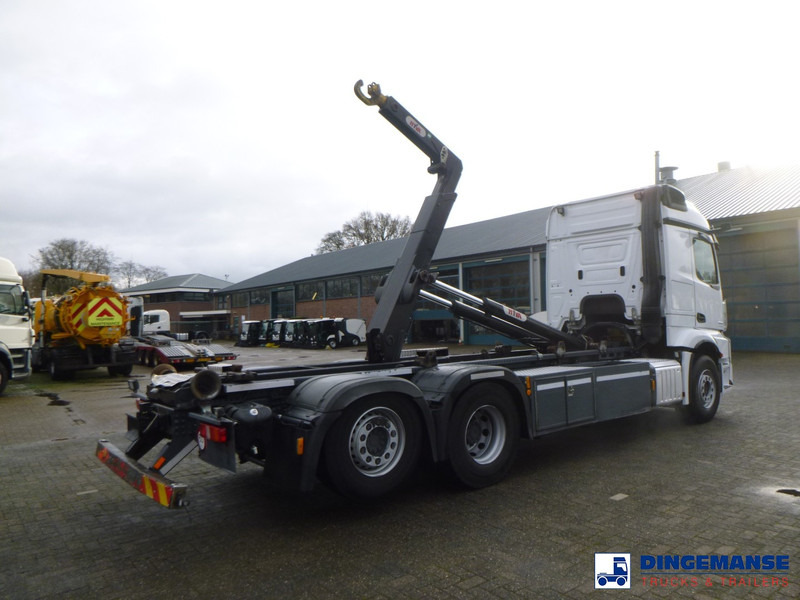 Mercedes-Benz Actros 2843 6x2 Hyva container hook 20t - Camião polibenne: foto 4 Mercedes-Benz Actros 2843 6x2 Hyva container hook 20t - Camião polibenne: foto 4