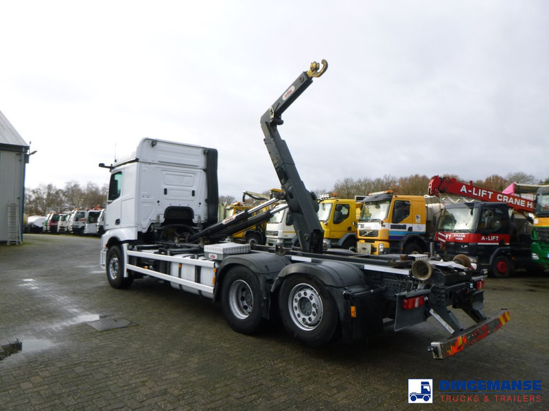 Mercedes-Benz Actros 2843 6x2 Hyva container hook 20t - Camião polibenne: foto 3 Mercedes-Benz Actros 2843 6x2 Hyva container hook 20t - Camião polibenne: foto 3