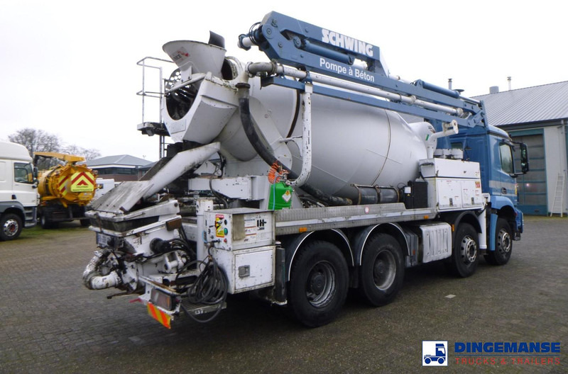Mercedes-Benz Arocs 3240 8x4 Schwing-Stetter pump / mixer - Autobomba de betão: foto 4 Mercedes-Benz Arocs 3240 8x4 Schwing-Stetter pump / mixer - Autobomba de betão: foto 4