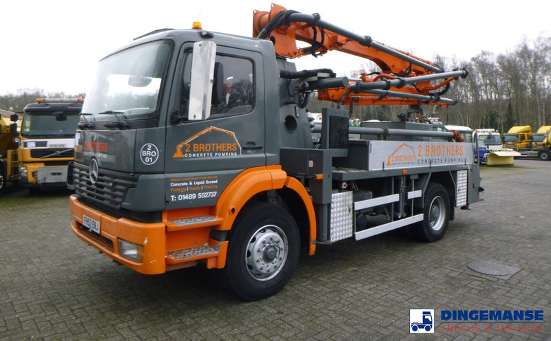 Mercedes-Benz Atego 1823 4x2 Putzmeister concrete pump 16 m - Bomba de betão estacionária: foto 1 Mercedes-Benz Atego 1823 4x2 Putzmeister concrete pump 16 m - Bomba de betão estacionária: foto 1
