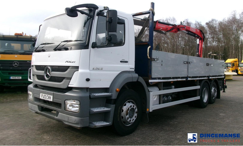 Mercedes-Benz Axor 2529 6x2 RHD + Fassi F110 crane - Camião grua: foto 1 Mercedes-Benz Axor 2529 6x2 RHD + Fassi F110 crane - Camião grua: foto 1