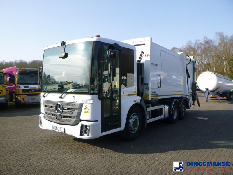 Mercedes-Benz Econic 2630 6x2 RHD Faun refuse truck - Caminhão de lixo: foto 1 Mercedes-Benz Econic 2630 6x2 RHD Faun refuse truck - Caminhão de lixo: foto 1