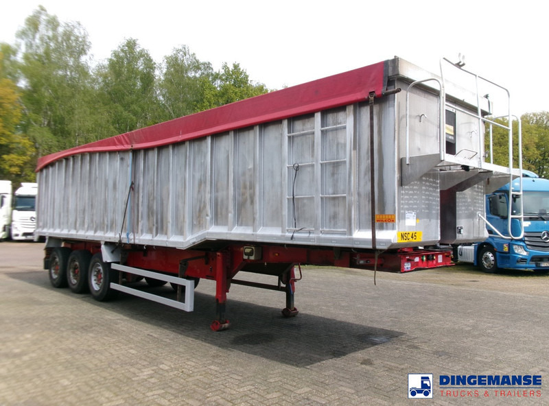 Montracon Tipper trailer alu 55 m3 + tarpaulin - Carrinha basculante: foto 2 Montracon Tipper trailer alu 55 m3 + tarpaulin - Carrinha basculante: foto 2