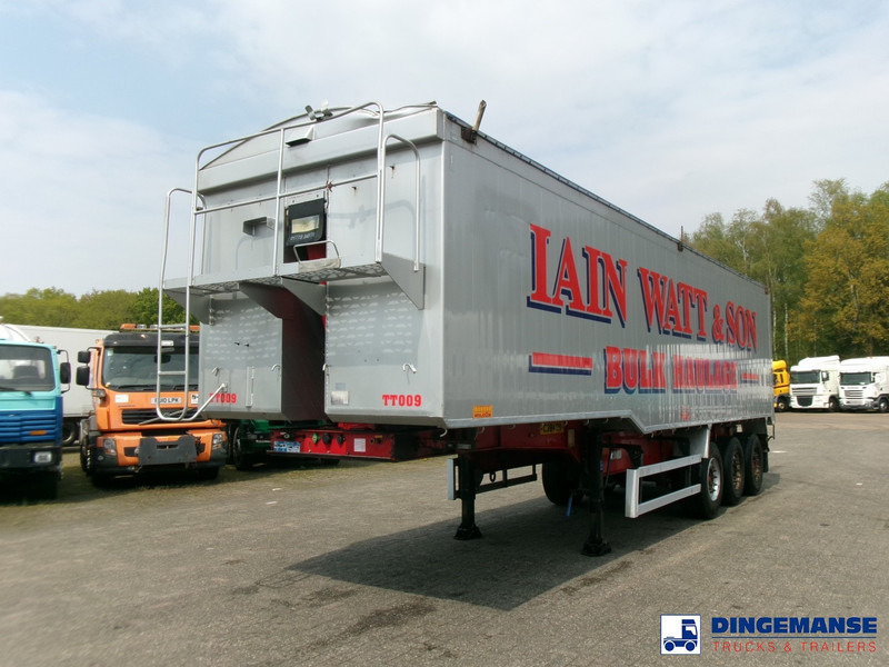 Montracon Tipper trailer alu 55 m3 + tarpaulin - Carrinha basculante: foto 1 Montracon Tipper trailer alu 55 m3 + tarpaulin - Carrinha basculante: foto 1