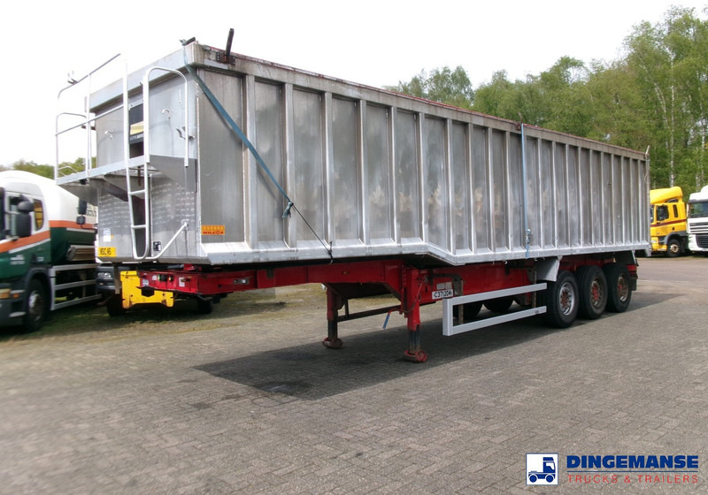 Montracon Tipper trailer alu 55 m3 + tarpaulin - Carrinha basculante: foto 1 Montracon Tipper trailer alu 55 m3 + tarpaulin - Carrinha basculante: foto 1