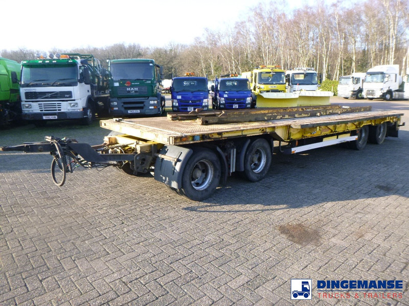 Nooteboom 4-axle lowbed drawbar trailer ASD-40-22 - Reboque plataforma/ Caixa aberta: foto 1 Nooteboom 4-axle lowbed drawbar trailer ASD-40-22 - Reboque plataforma/ Caixa aberta: foto 1