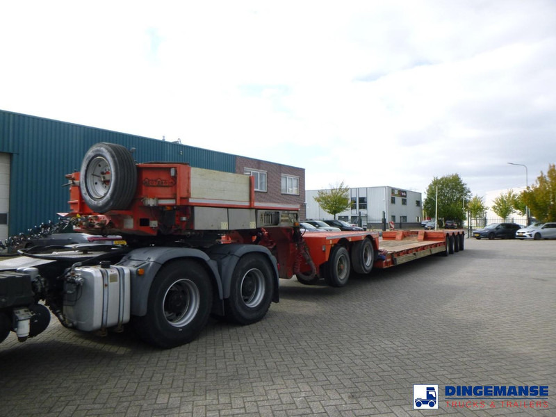 Nooteboom 4-axle lowbed trailer Euro 110-04 + 2-axle dolly - Semi-reboque baixa: foto 1 Nooteboom 4-axle lowbed trailer Euro 110-04 + 2-axle dolly - Semi-reboque baixa: foto 1