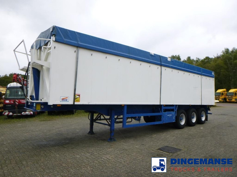 OVA Tipper trailer alu 60 m3 + tarpaulin - Semi-reboque basculante: foto 1 OVA Tipper trailer alu 60 m3 + tarpaulin - Semi-reboque basculante: foto 1