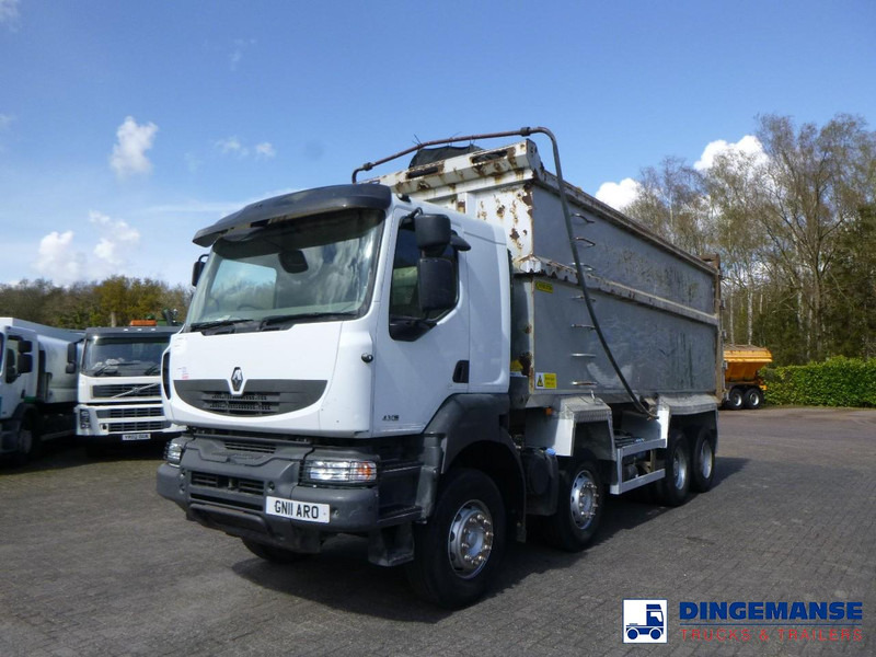 Renault Kerax 430 DXI 8x4 RHD tipper steel 31 m3 - Camião basculante: foto 1 Renault Kerax 430 DXI 8x4 RHD tipper steel 31 m3 - Camião basculante: foto 1