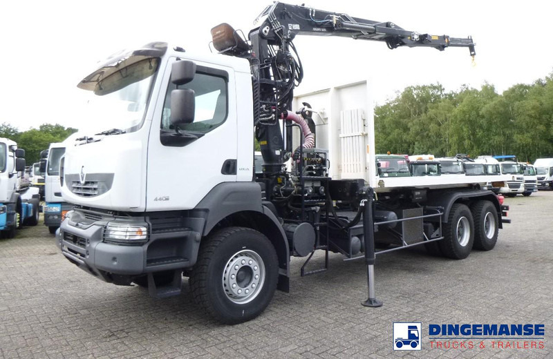 Renault Kerax 440 dxi 6x4 + Hiab 1620Z 80 + XR21S cont. hook - Camião grua: foto 1 Renault Kerax 440 dxi 6x4 + Hiab 1620Z 80 + XR21S cont. hook - Camião grua: foto 1
