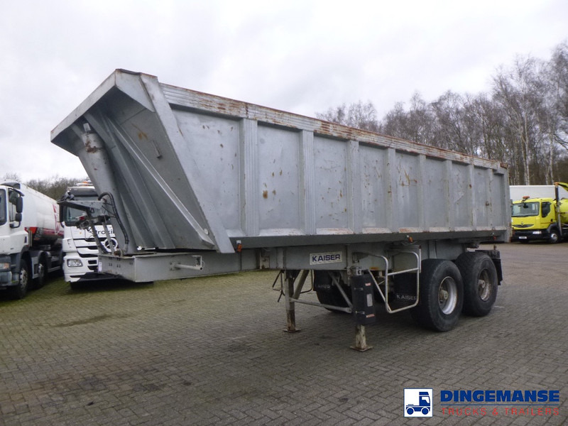 Robuste Kaiser Tipper trailer steel 24 m3 + tarpaulin - Carrinha basculante: foto 1 Robuste Kaiser Tipper trailer steel 24 m3 + tarpaulin - Carrinha basculante: foto 1