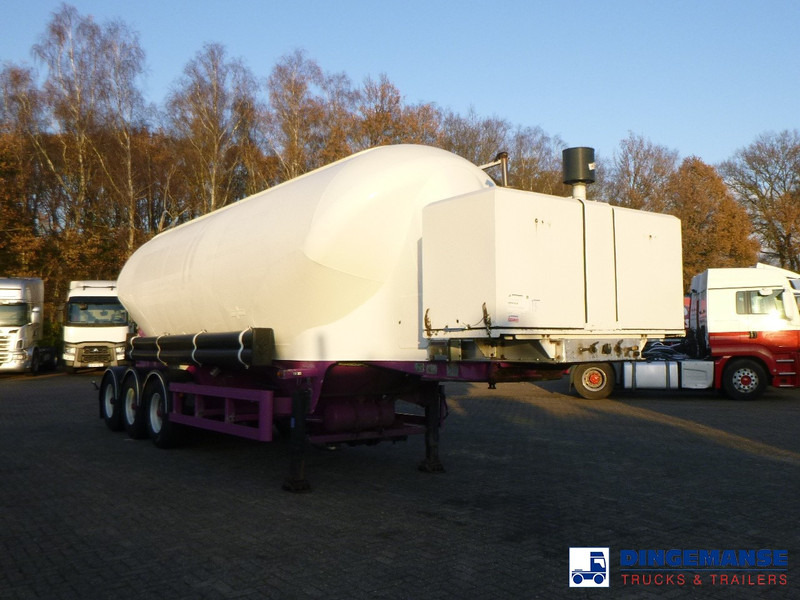 SPITZER Powder tank alu 37 m3 + engine/compressor - Semirreboque tanque: foto 2 SPITZER Powder tank alu 37 m3 + engine/compressor - Semirreboque tanque: foto 2
