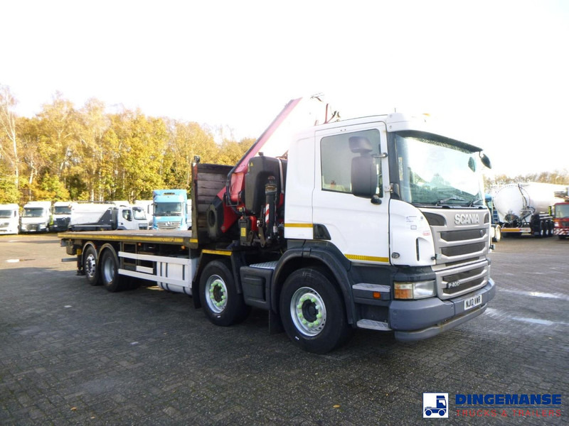 Scania P 400 8X2 RHD + Fassi F600 - Camião grua: foto 2 Scania P 400 8X2 RHD + Fassi F600 - Camião grua: foto 2