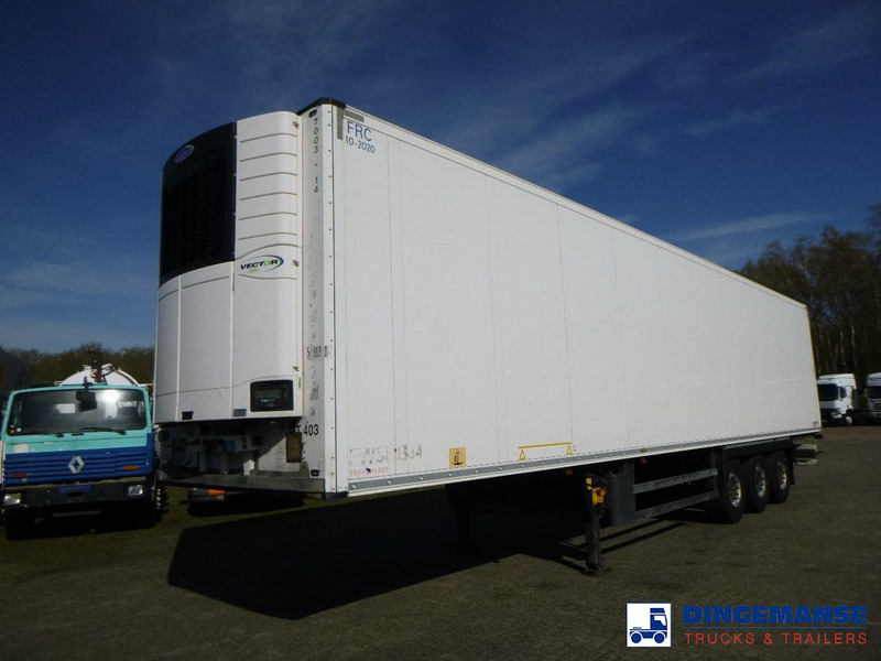 Schmitz Cargobull Frigo trailer + Carrier Vector 1550 - Semi-reboque frigorífico: foto 1 Schmitz Cargobull Frigo trailer + Carrier Vector 1550 - Semi-reboque frigorífico: foto 1