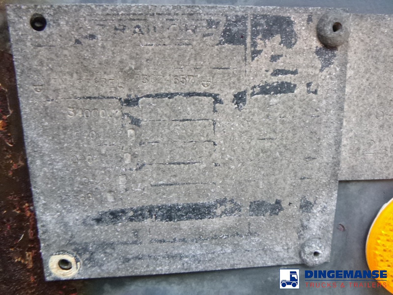 Semirreboque tanque Trailor Heavy oil / bitumen tank steel 31.1 m3 / 1 comp: foto 19