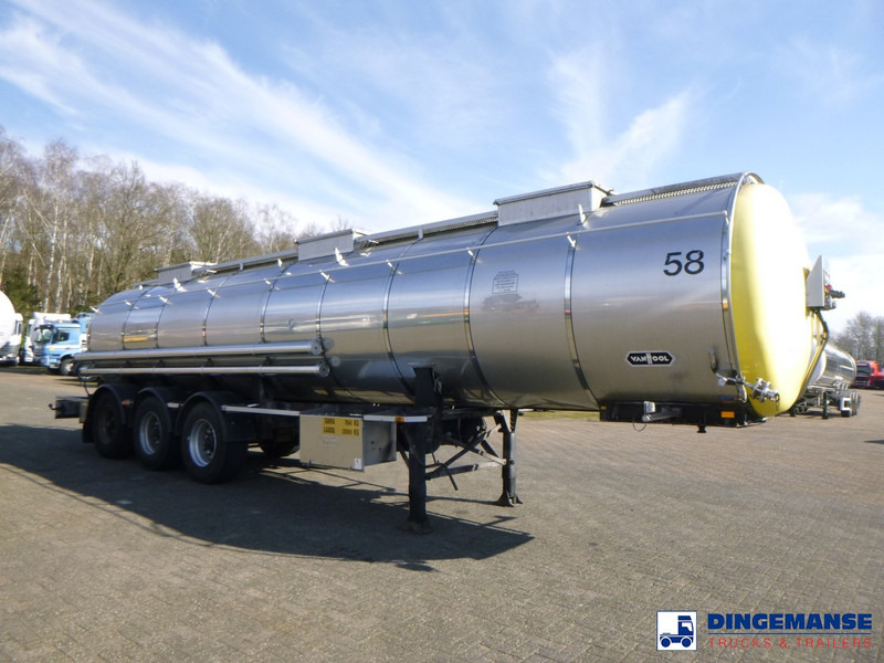 Van Hool Chemical tank inox 24 m3 / 1 comp - Semirreboque tanque: foto 2 Van Hool Chemical tank inox 24 m3 / 1 comp - Semirreboque tanque: foto 2