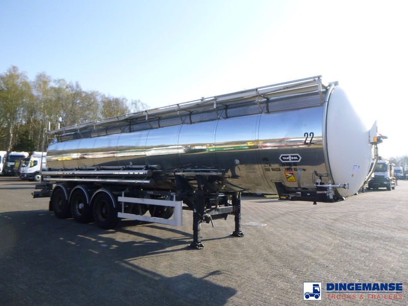 Van Hool Chemical tank inox L4BH 30 m3 / 3 comp - Semirreboque tanque: foto 2 Van Hool Chemical tank inox L4BH 30 m3 / 3 comp - Semirreboque tanque: foto 2