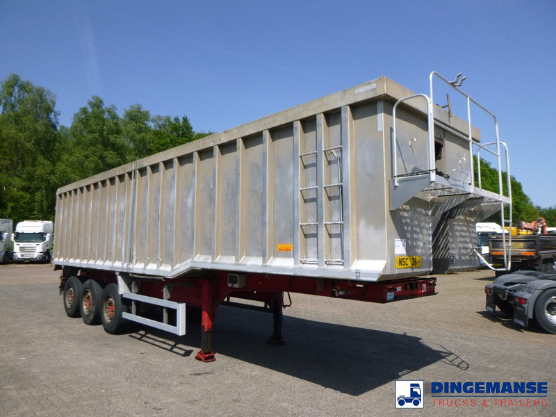 WILCOX Tipper trailer alu 55 m3 + tarpaulin - Carrinha basculante: foto 2 WILCOX Tipper trailer alu 55 m3 + tarpaulin - Carrinha basculante: foto 2